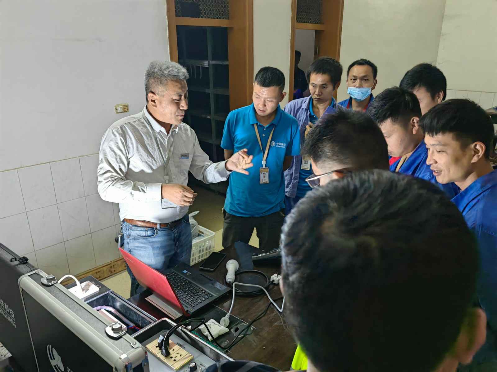 天博-天博(中国)为中移铁通有限公司安全用电培训