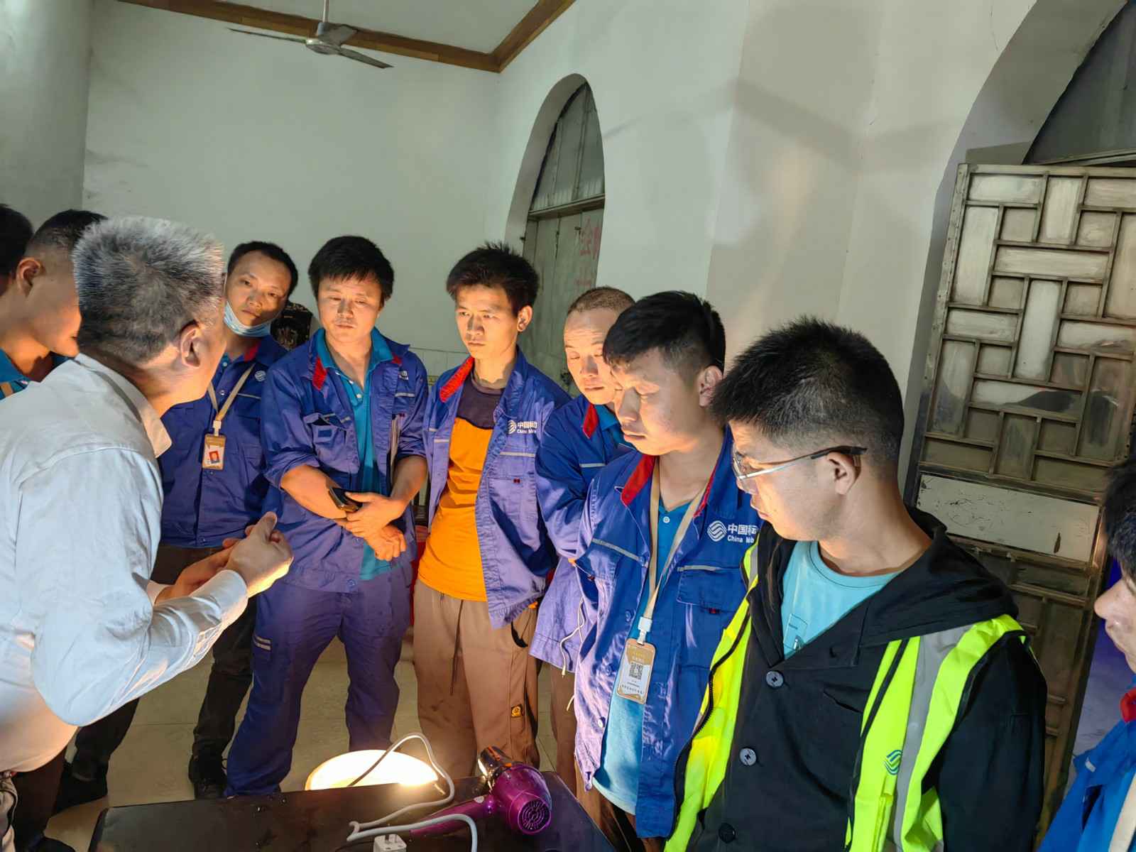 天博-天博(中国)为中移铁通有限公司安全用电培训