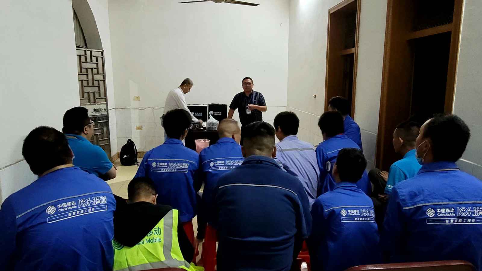 天博-天博(中国)为中移铁通有限公司安全用电培训